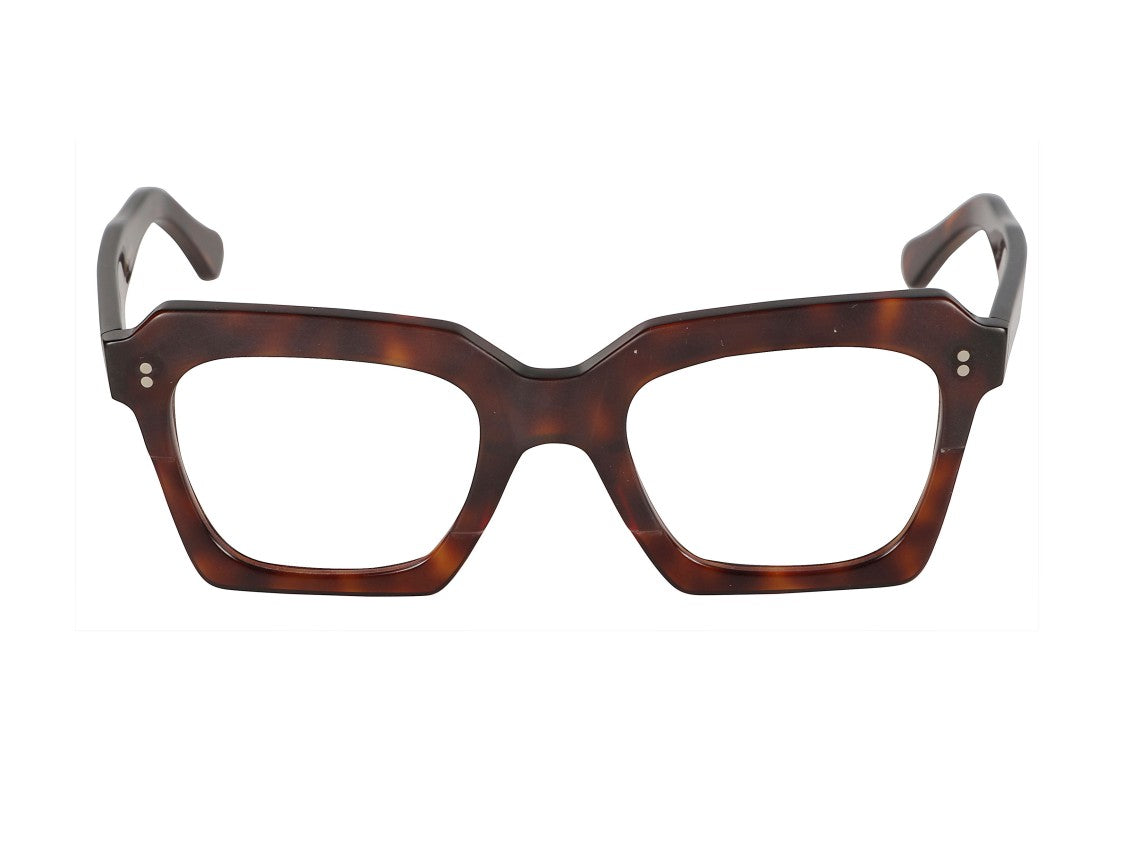 Kador Tortoiseshell Kallima Oversized Square Eyeglasses