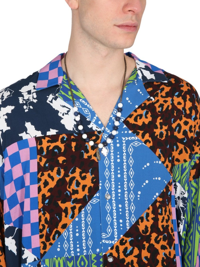Marcelo Burlon Hawaii Mix & Match Shirt