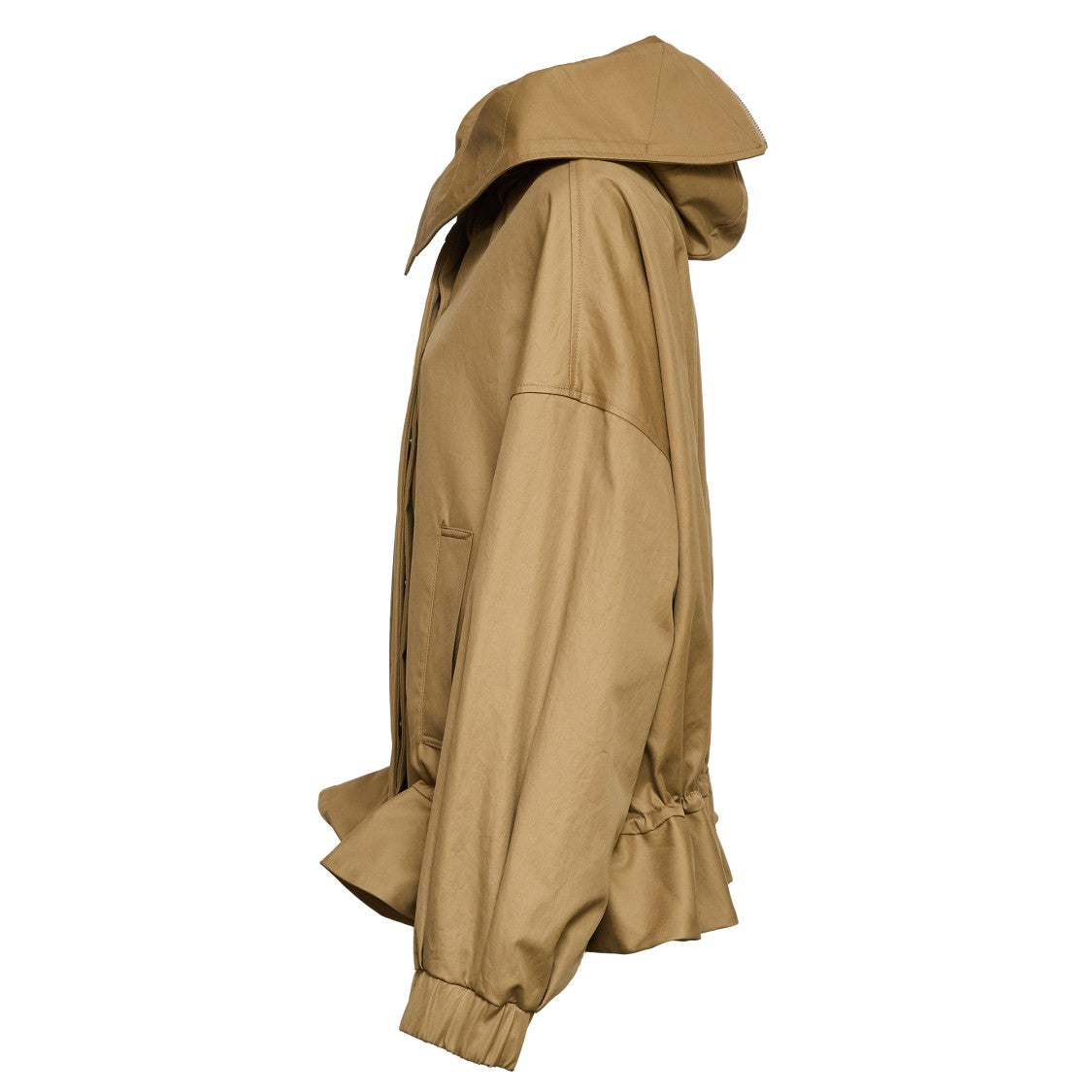 Dries Van Noten Villas Hooded Zipped Over Jacket