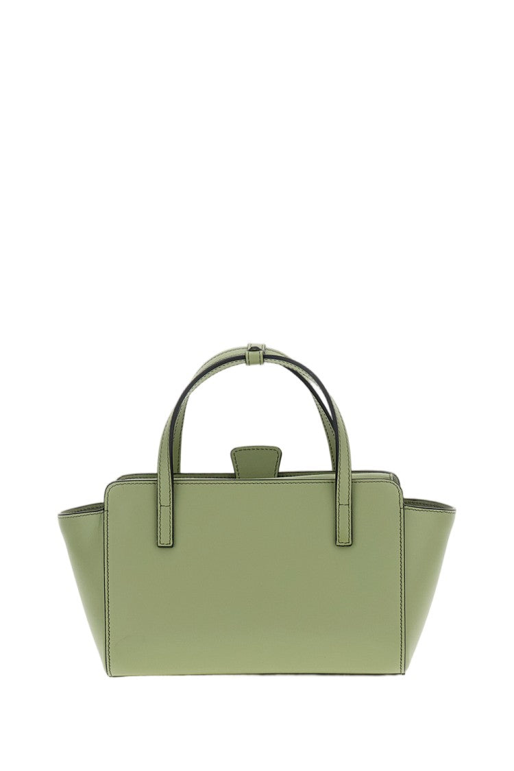 Hidesins Green Flap S Leather Crossbody Bag
