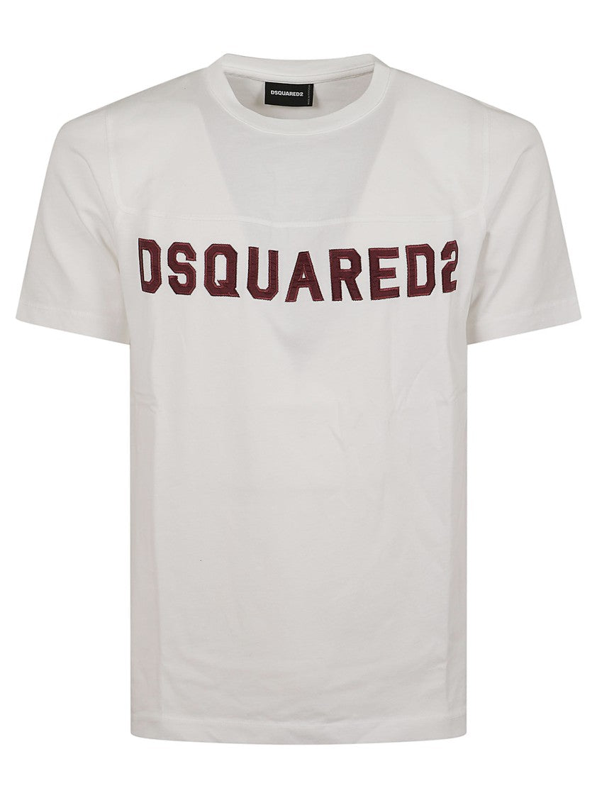 Dsquared2 Vintage-Inspired T-Shirt With Tailored Details