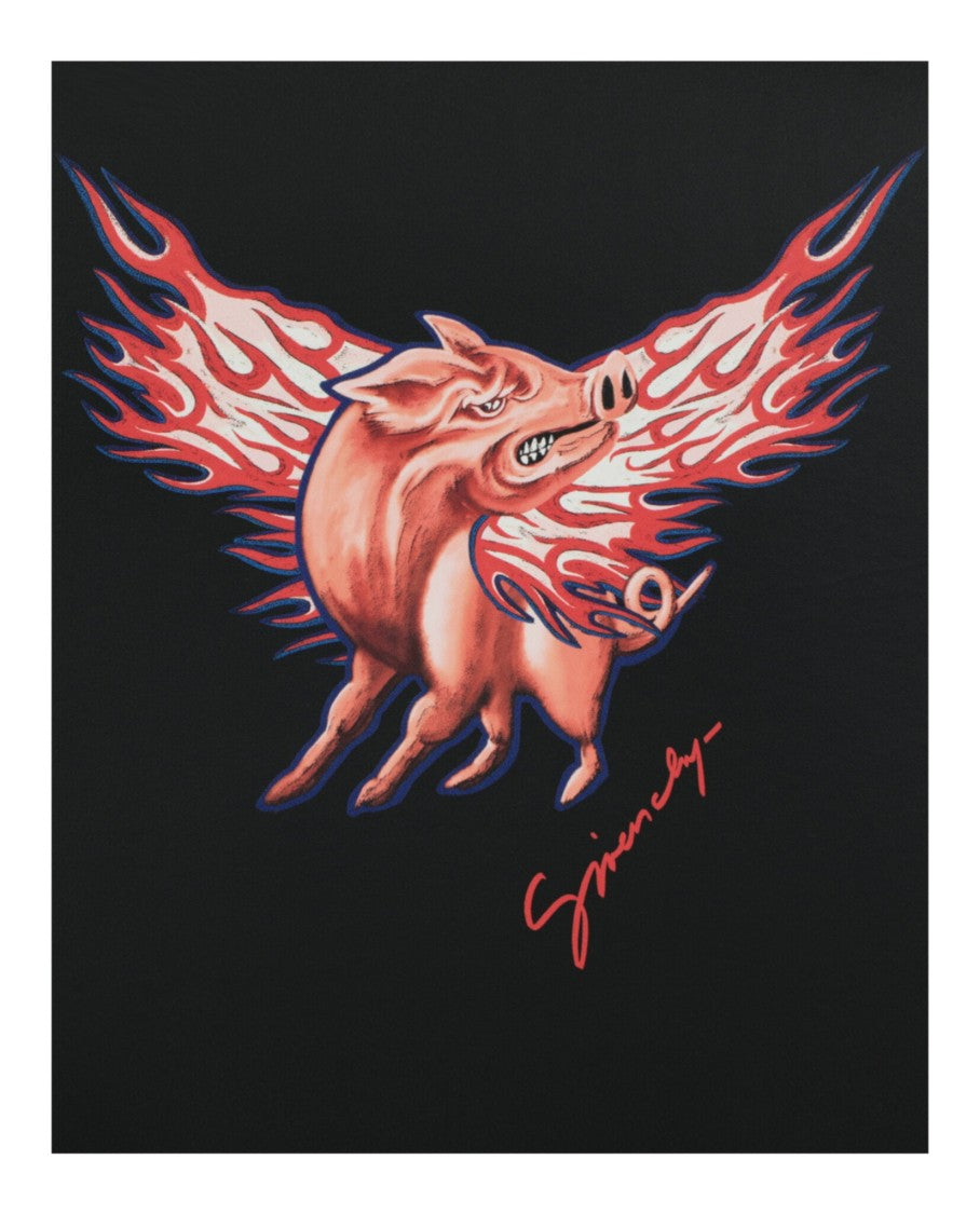 Givenchy Zodiac Pig Graphic Pouch