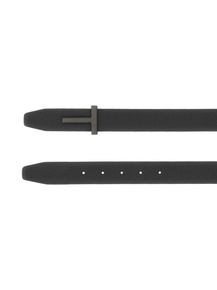 Tom Ford Smooth Calf Leather Belt