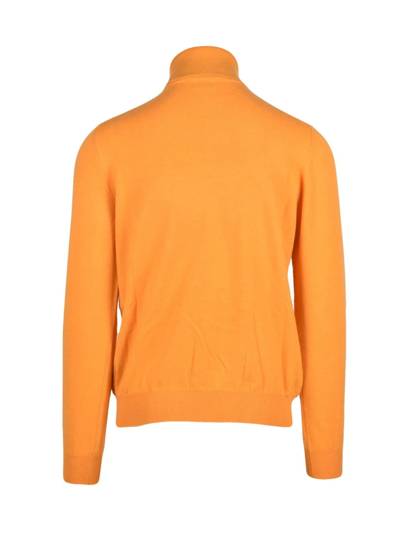 Alpha Studio High-Neck Cashmere Turtleneck Sweater
