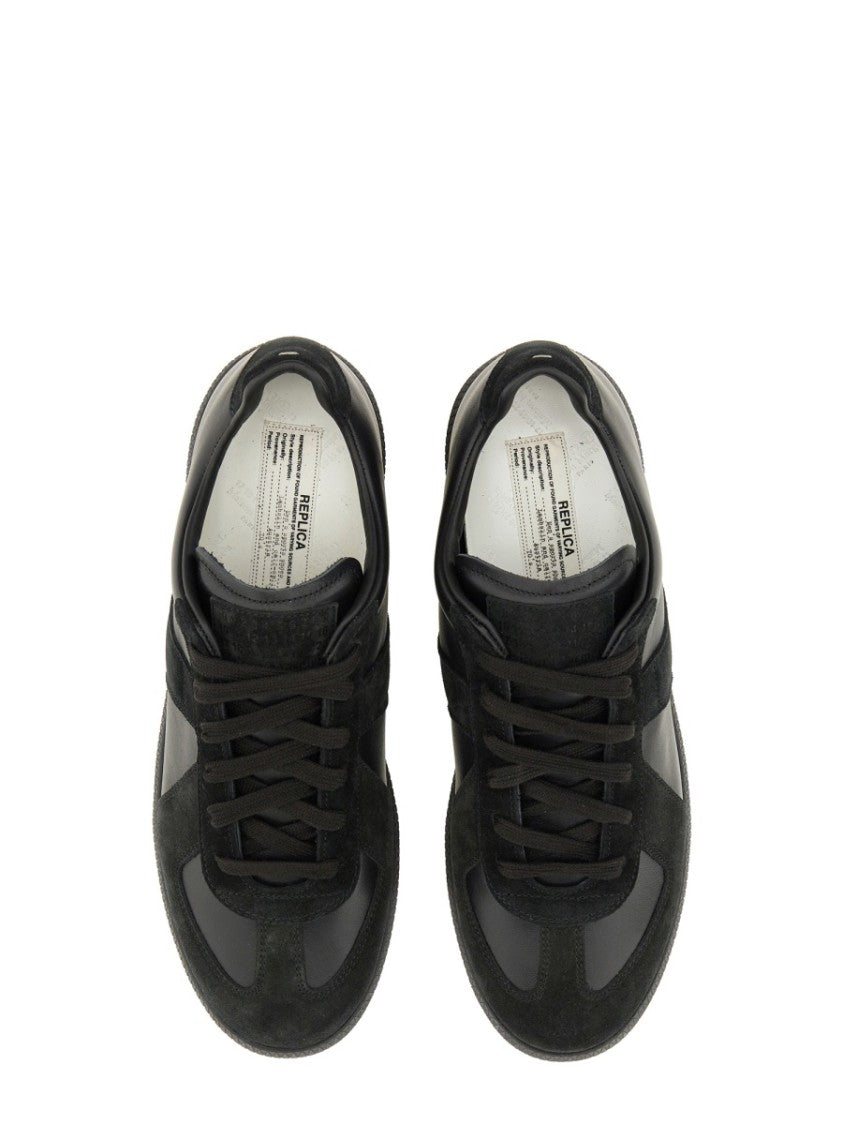 Maison Margiela Replica Low-Top Leather Sneakers