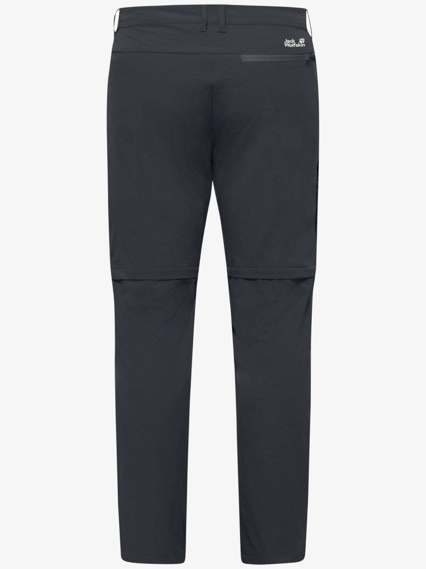 Jack Wolfskin Black Pico Trail Zip Off Pants