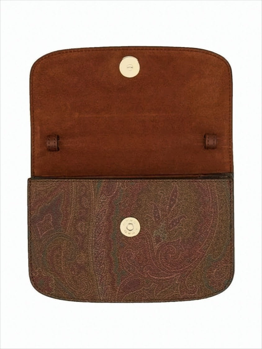 Etro Textured Paisley Shoulder Bag