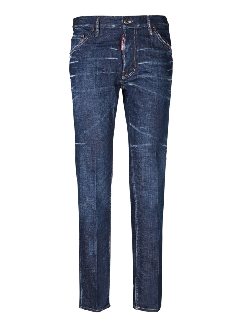 Dsquared2 Straight Fit Denim Jeans