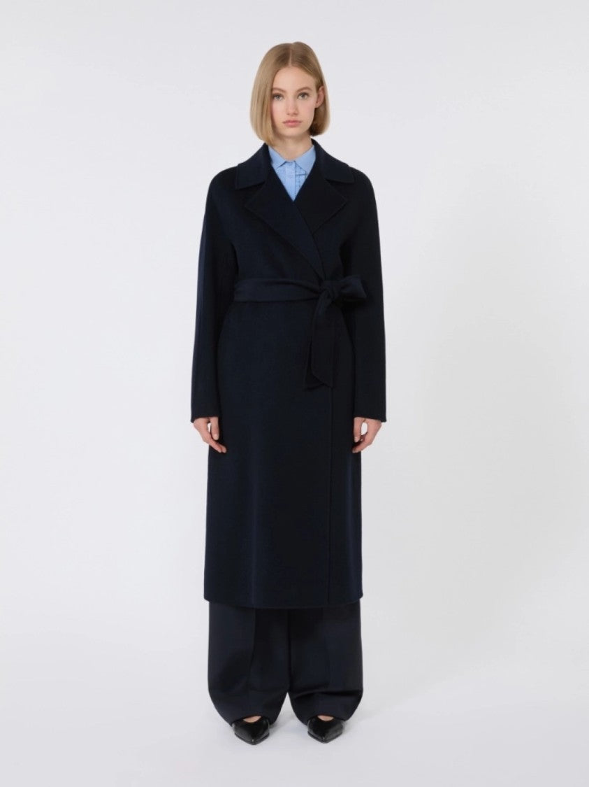 Max Mara Sophisticated Long Coat With Tailored Silhouette