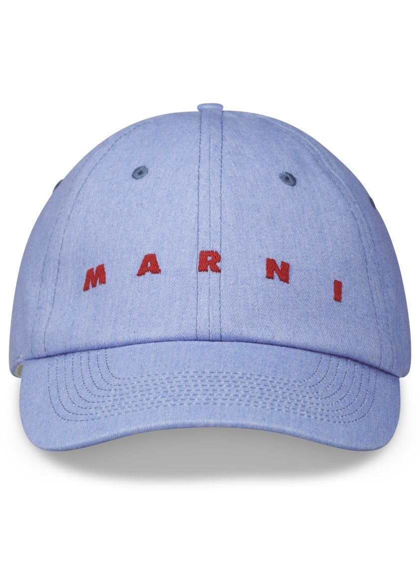 Marni Classic Six-Panel Cap With Curved Brim