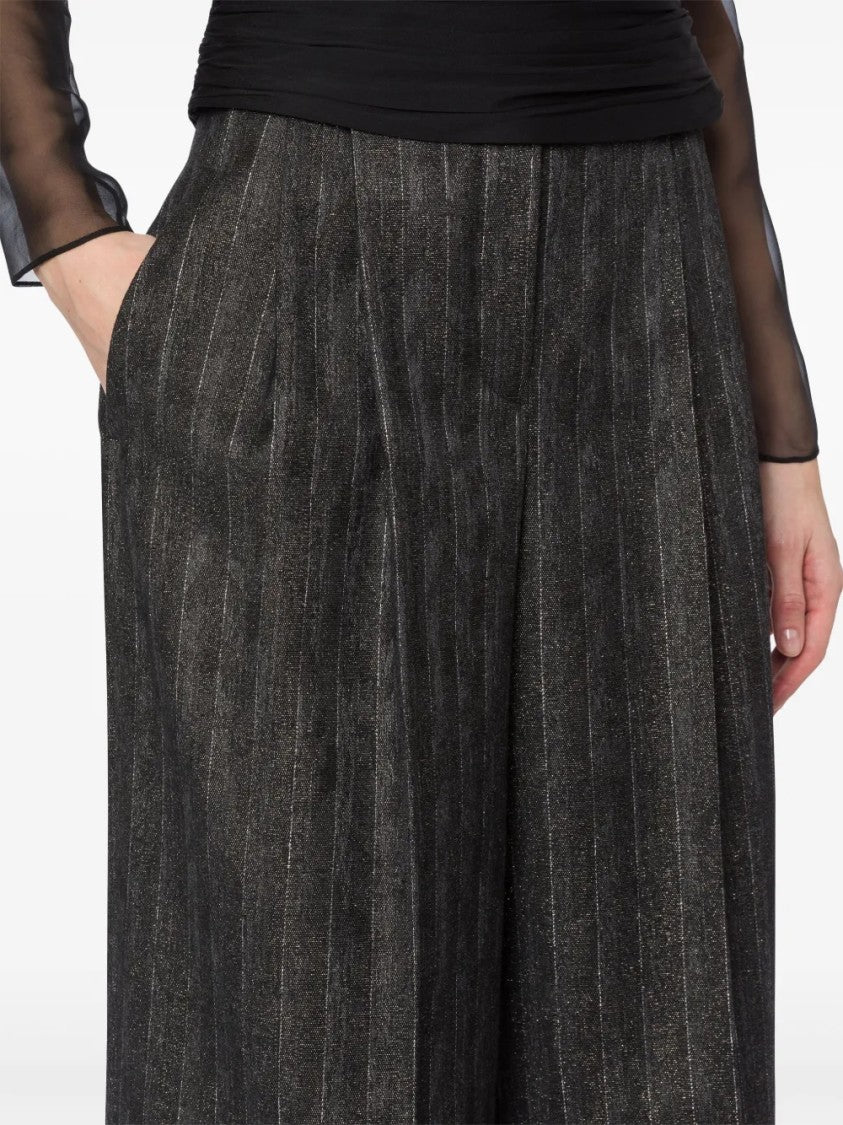 Alberta Ferretti Straight-Leg Tailored Pants With Clean Lines