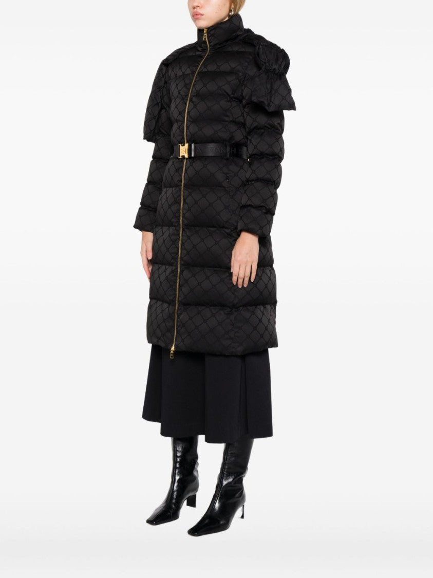 Elisabetta Franchi Puffer Jacket With Quilted Pattern