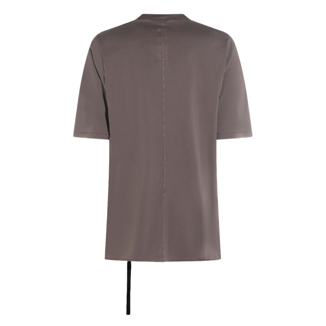 Drkshdw By Rick Owens Taupe T-Shirt With Edgy Strap Detail