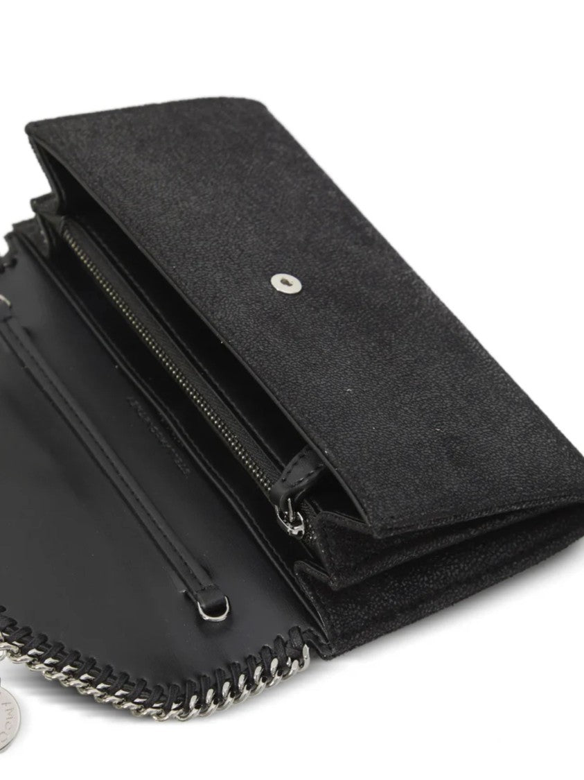 Stella Mccartney Black Falabella Wallet