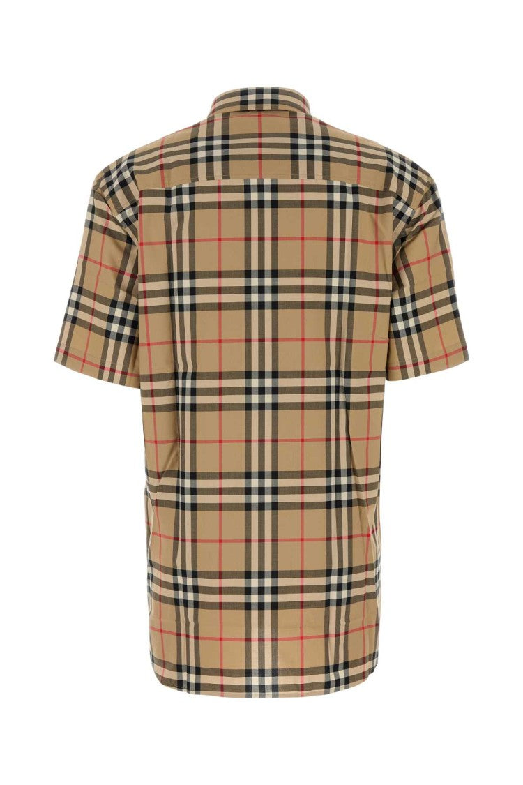 Burberry Embroidered Poplin Shirt