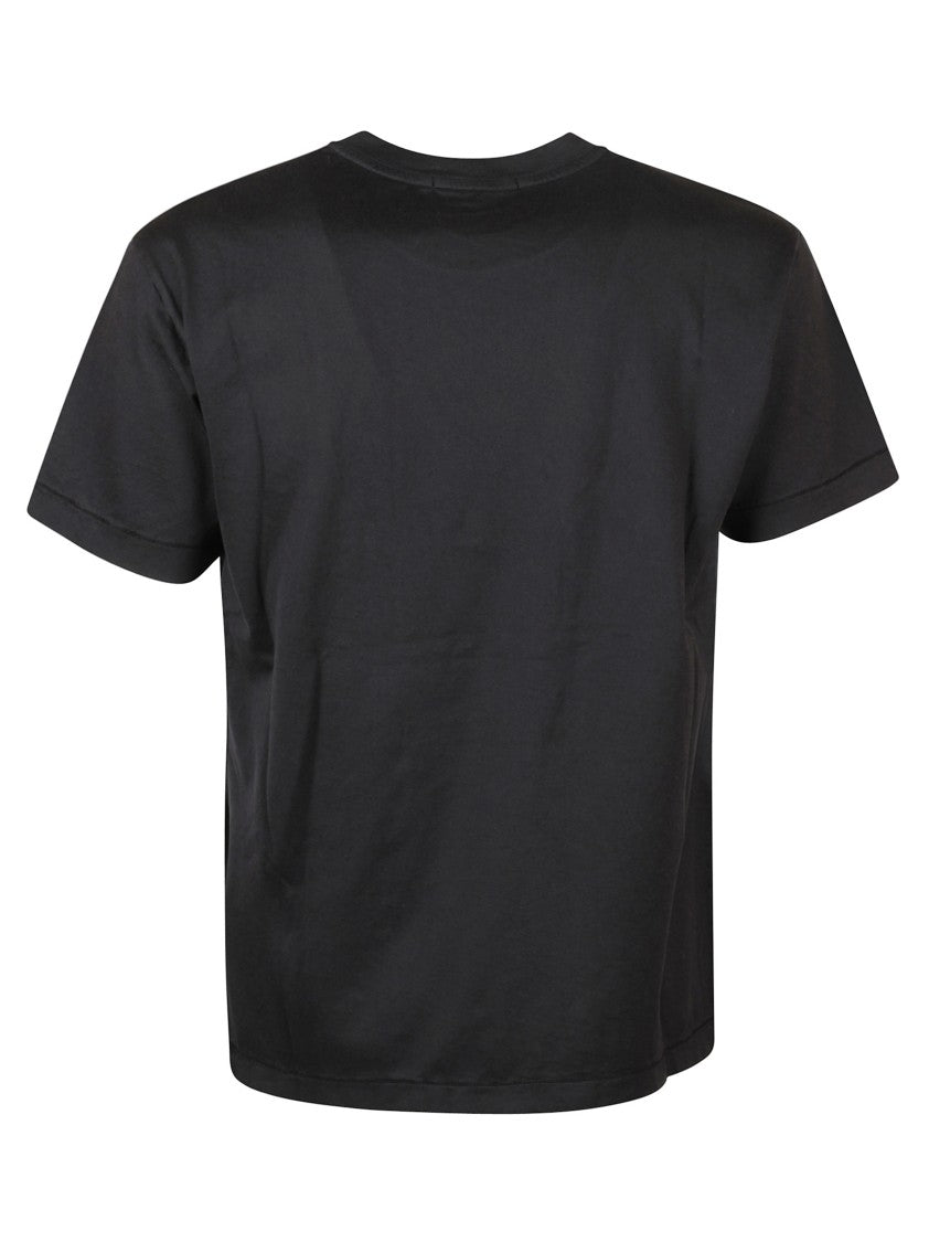 Stone Island Short-Sleeve Black T-Shirt