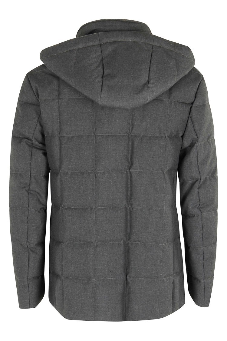 Fay New Down Jacket With Detachable Hood