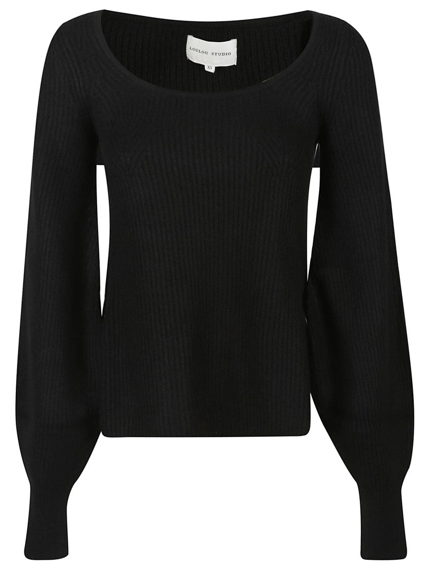 Loulou De Saison Hermus Ribbed Cashmere Sweater