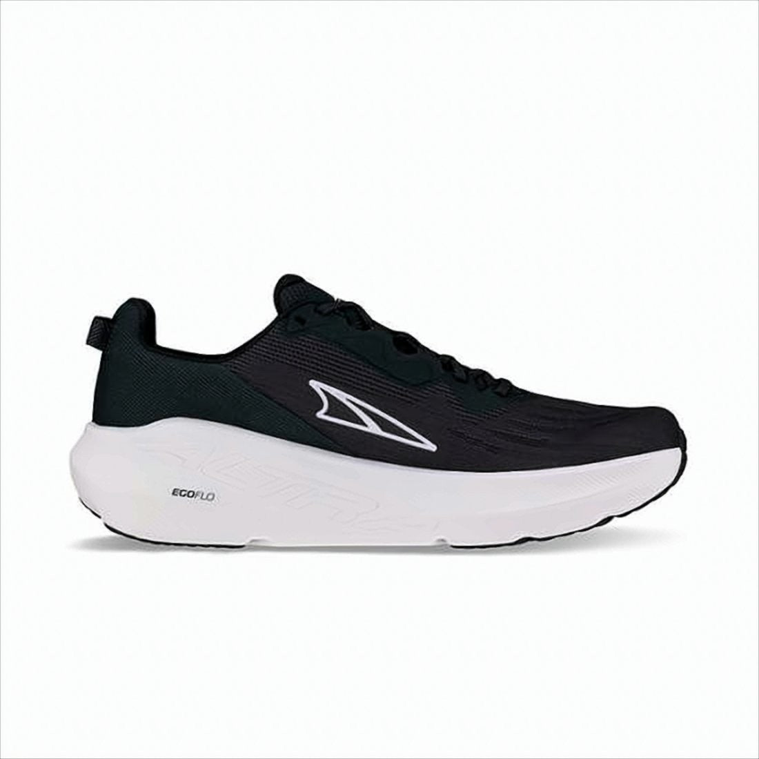 Altra Black Mesh Sneakers With Cushioned Rubber Sole