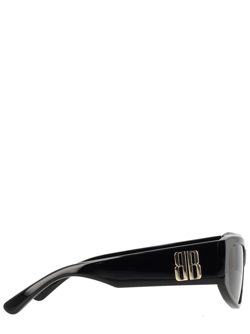 Balenciaga Nano D Rectangular Acetate Sunglasses