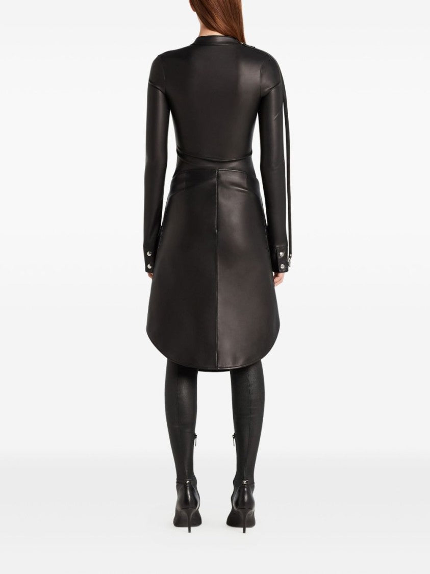 Courrèges Front-Zip Long-Sleeved Top With Embroidered Logo