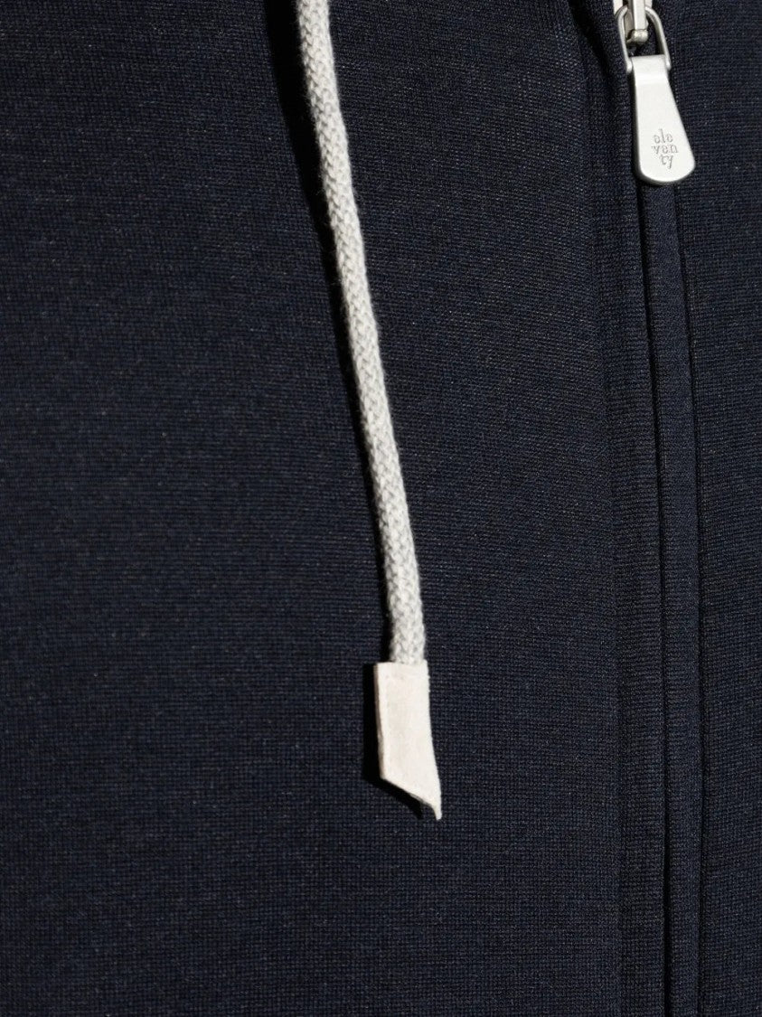 Eleventy Jersey Hoodie