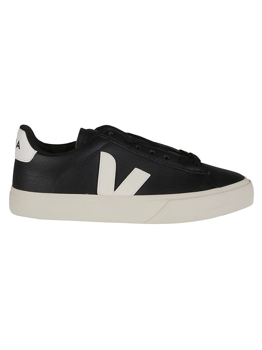 Veja Campo Black Eco Leather Sneakers