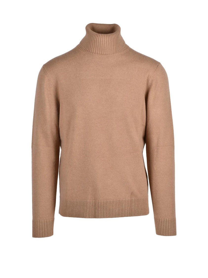 Kangra High Ribbed Turtleneck Cycling Sweater In Luxurious Fiber Blend
