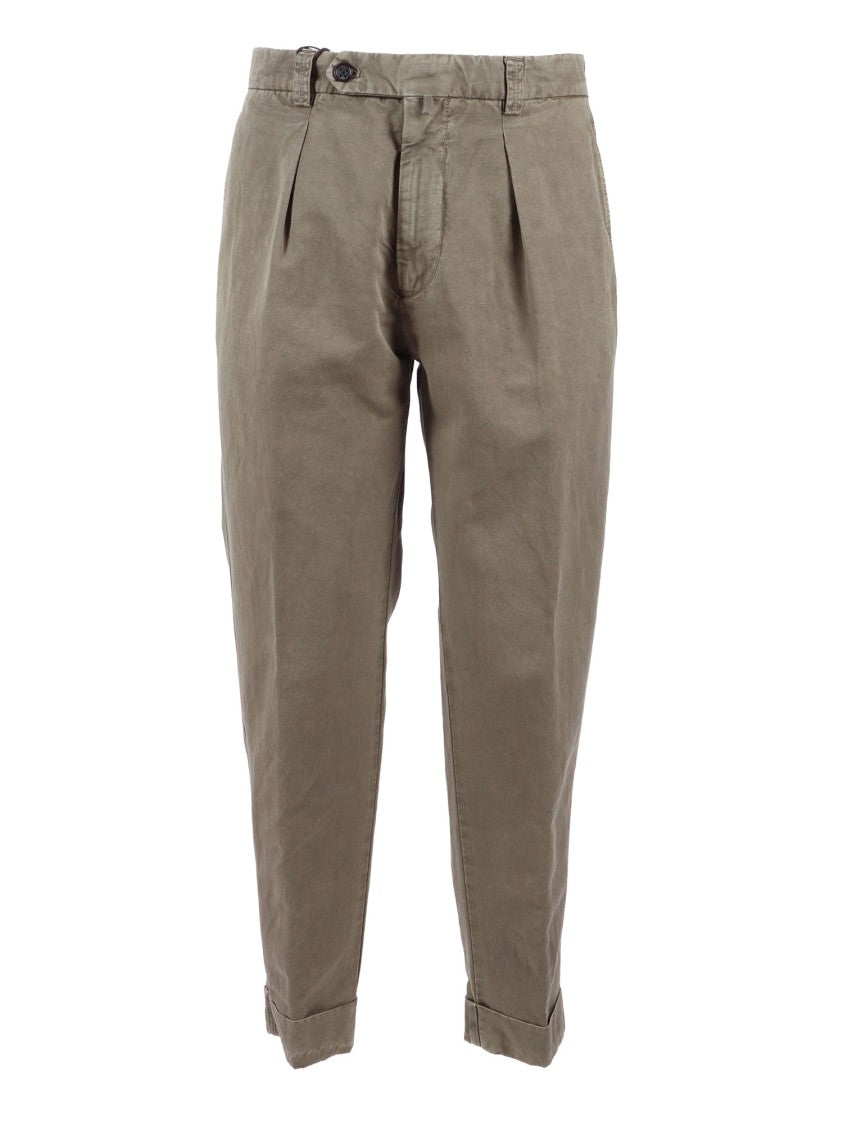 Berwich Chiaia Relaxed Straight-Leg Pants