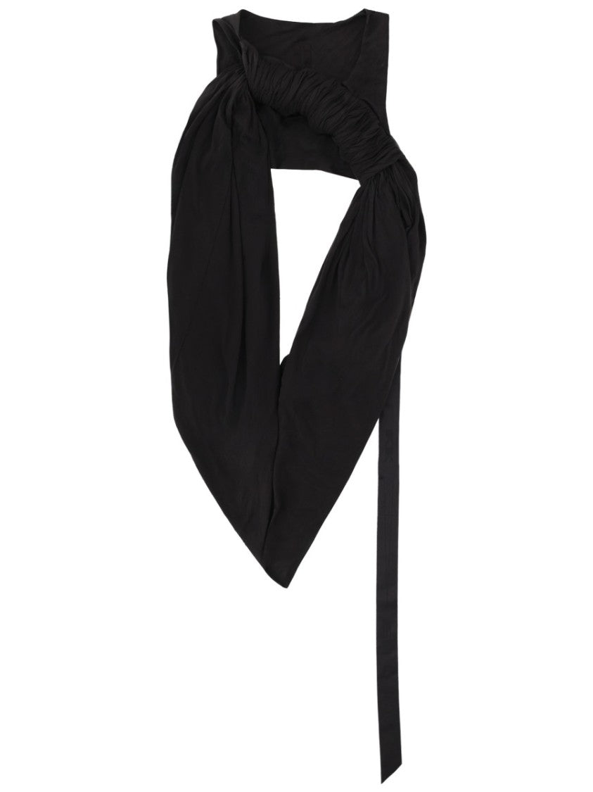 Drkshdw By Rick Owens Harness Draped Hanging Tank Top