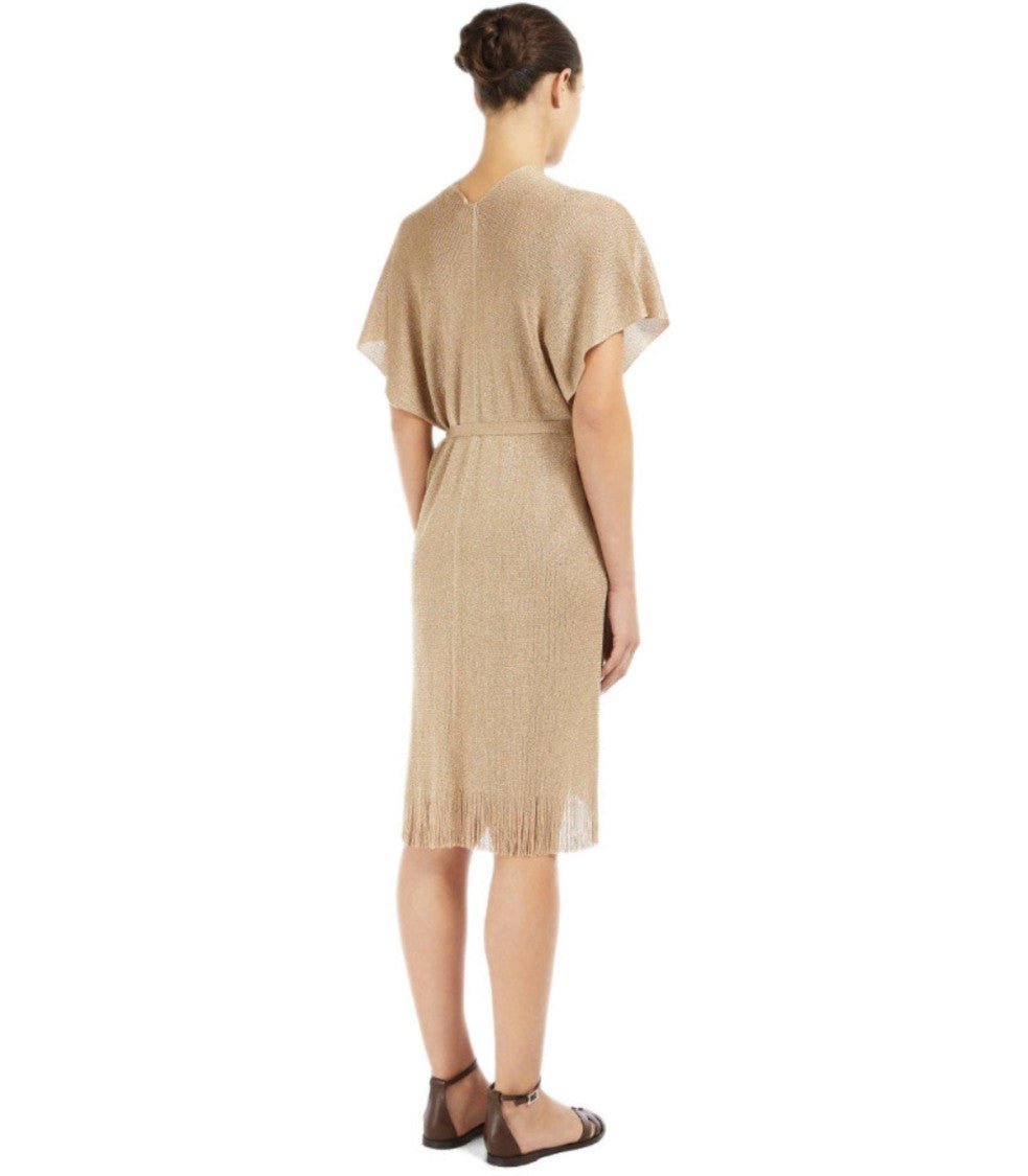 Max Mara Beachwear Donnola Gold Kimono