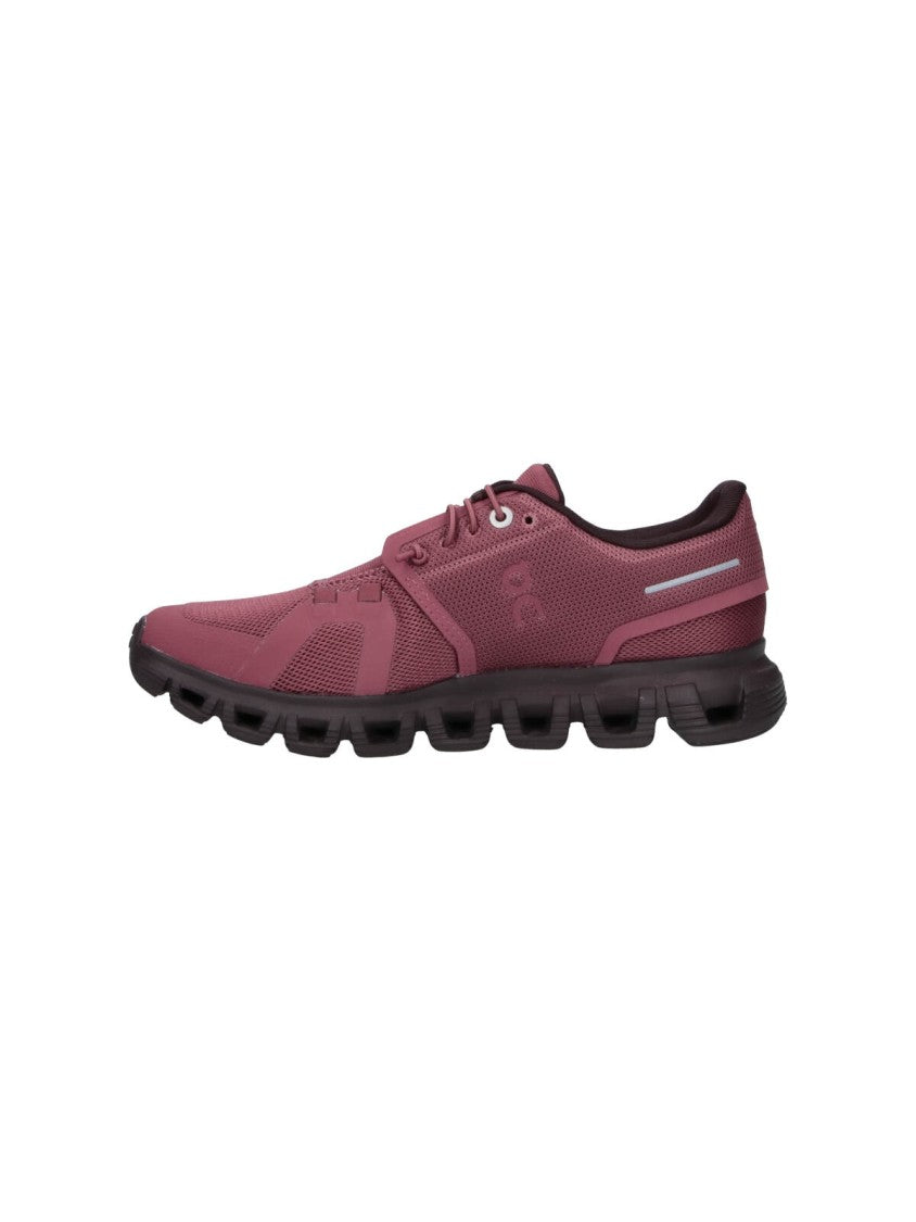 On Burgundy Cloud 6 Sneakers