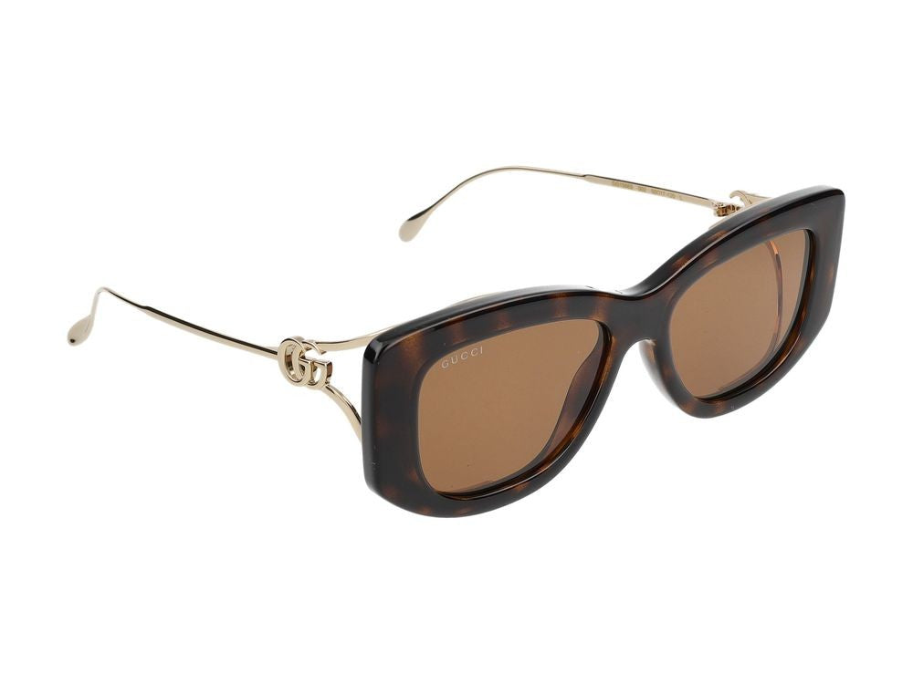 Gucci Sunglasses Gg1566s 002 Havana Gold Brown 55/17/120