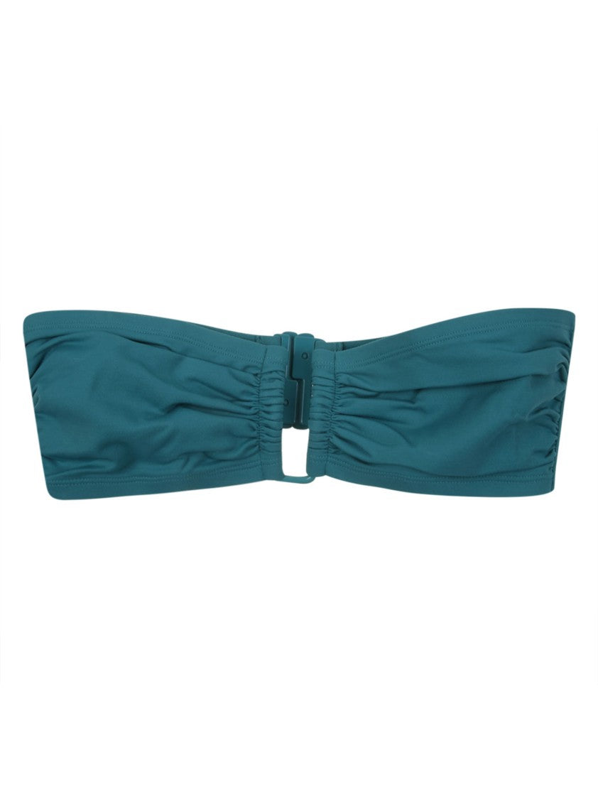 Eres Bandeau Central Clasp Gathered Sweatband