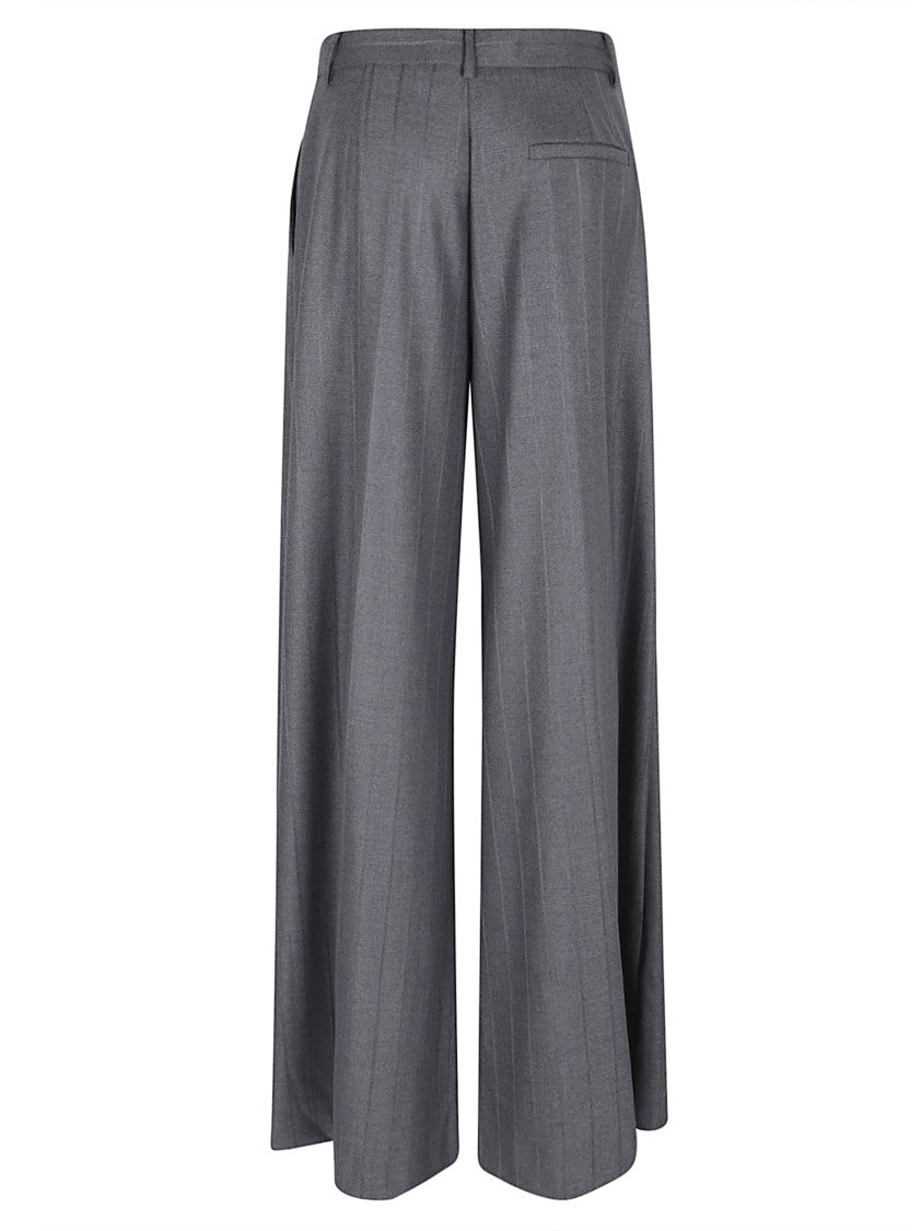 The Andamane Pinstriped Jacquard Tara Trousers