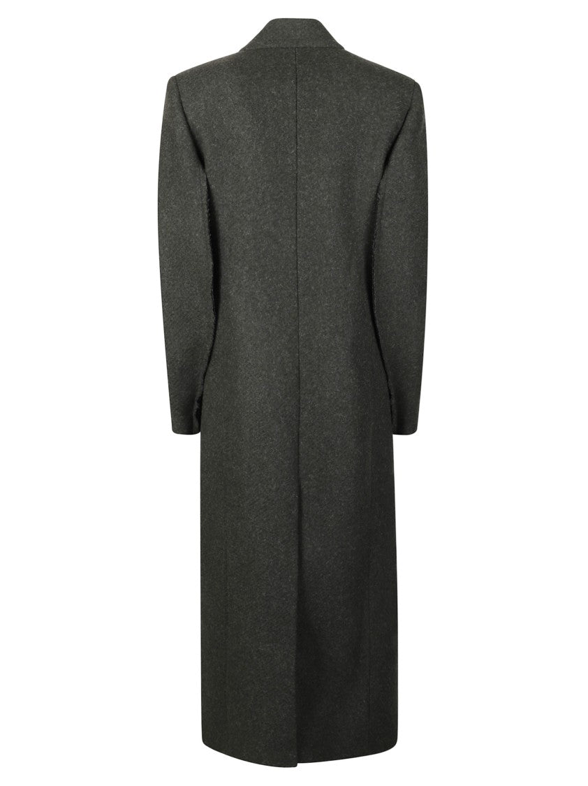 Victoria Beckham Structured Tailored Long Coat