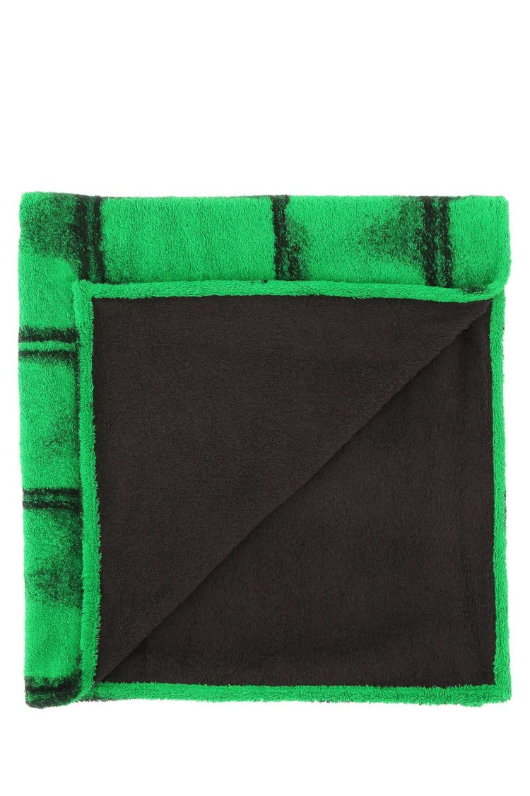Bottega Veneta Embroidered Terry Beach Towel