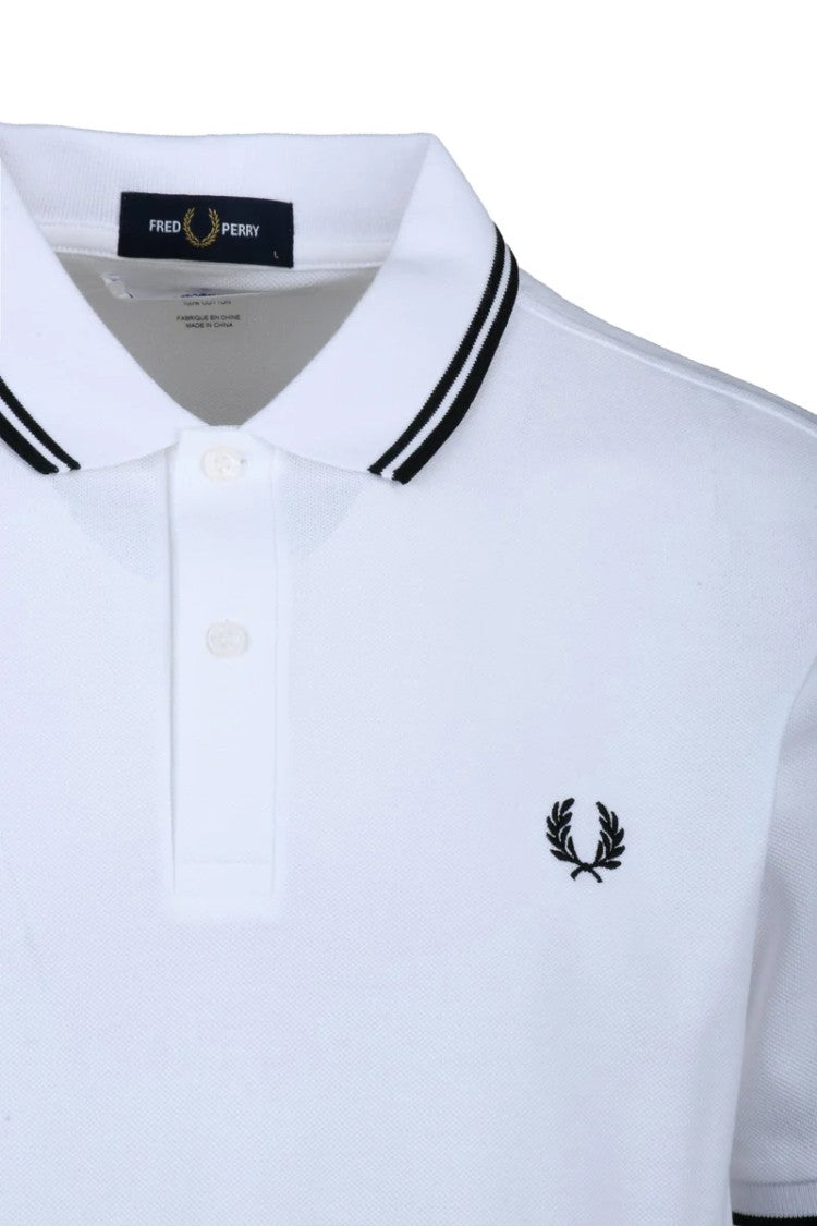 Fred Perry X C.Des G.Shirt Cotton Polo - White