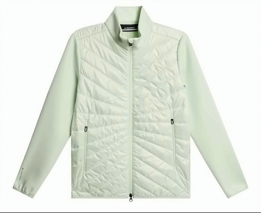 J Lindeberg Quilted Lightweight Jacket With Sunburst Pattern