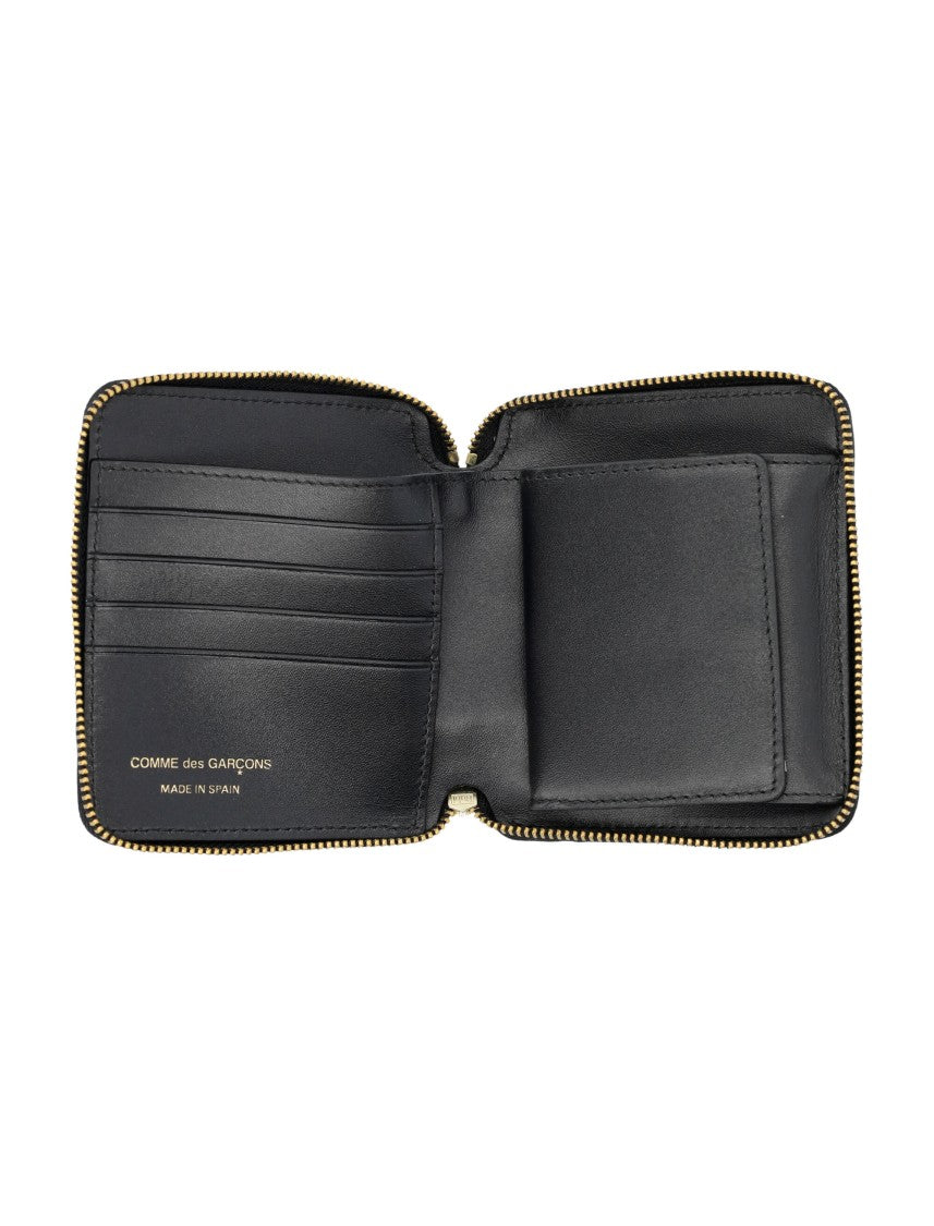 Comme Des Garçons Goffrato Zip Around Leather Wallet