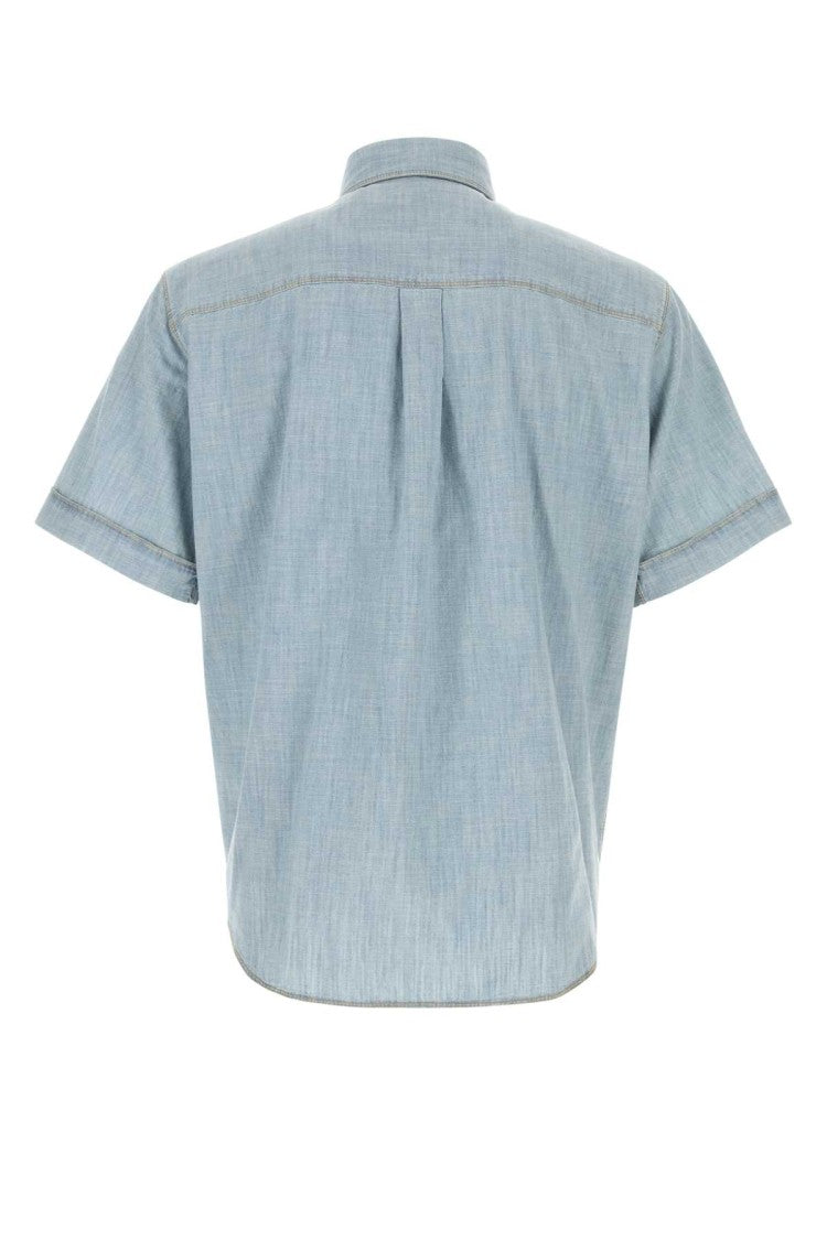 Fendi Light Blue Chambray Shirt