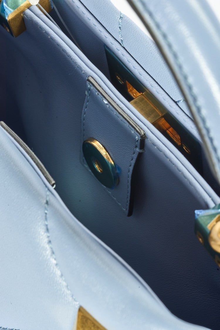 Valentino Bucket Roman Stud Small Sugar Paper