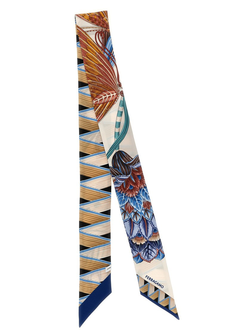 Ferragamo Bandeau 'Giada Fly' Print