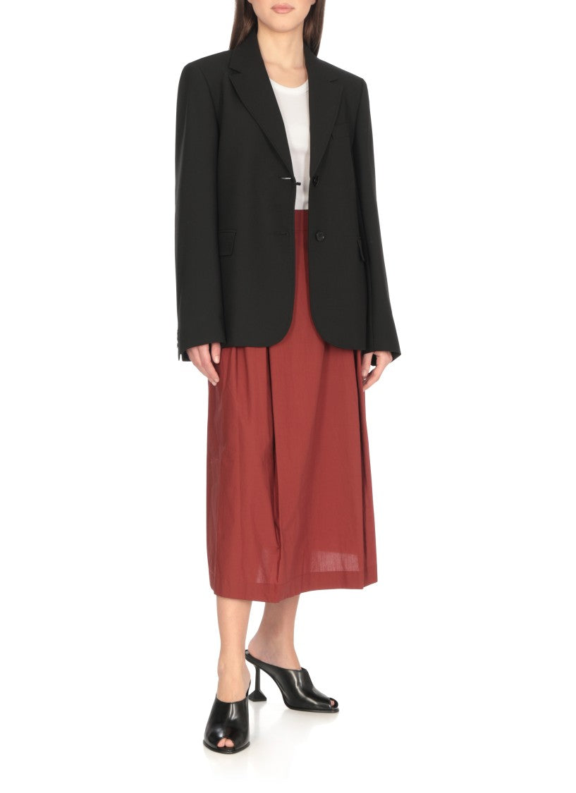 Ash Black Dance Leather Sabot