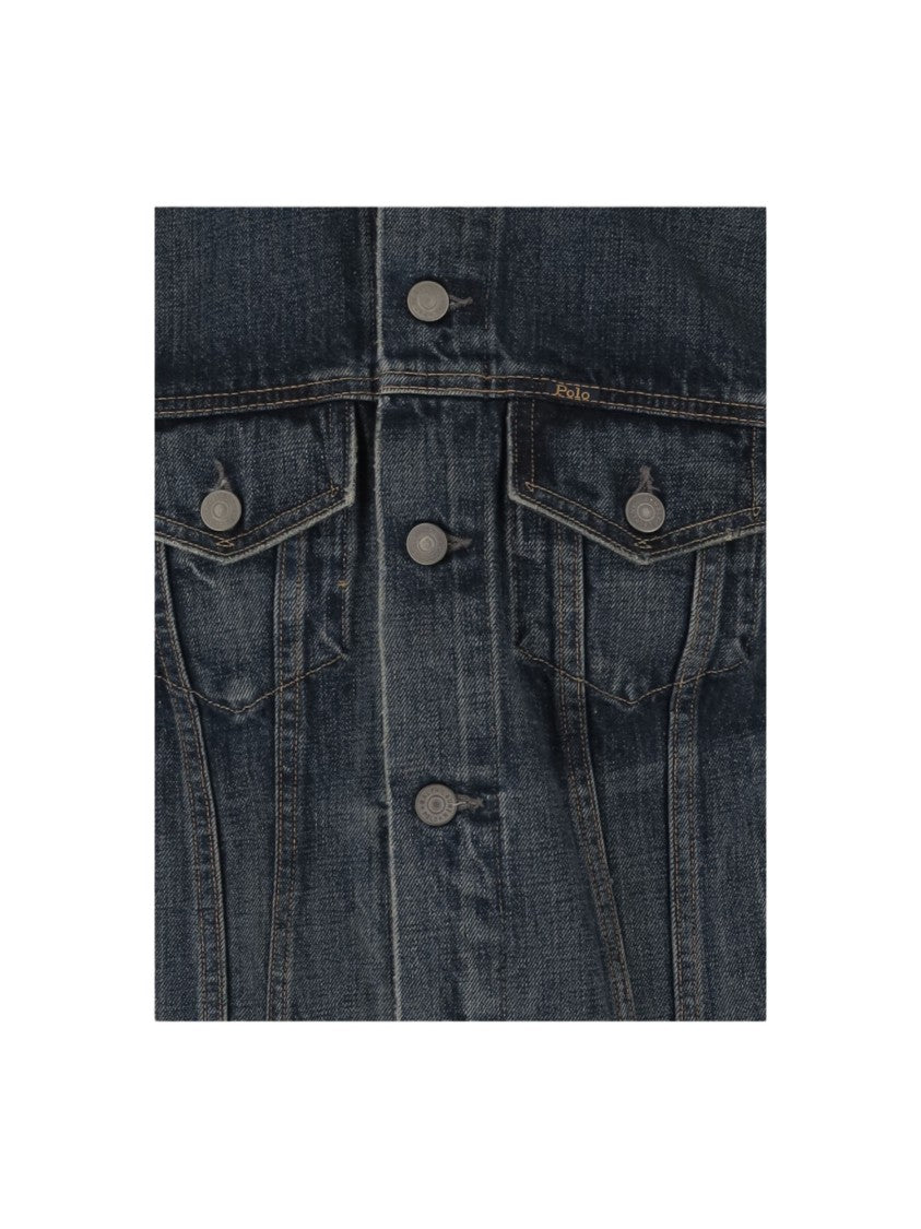 Polo Ralph Lauren Classic Cotton Denim Jacket With Structured Silhouette
