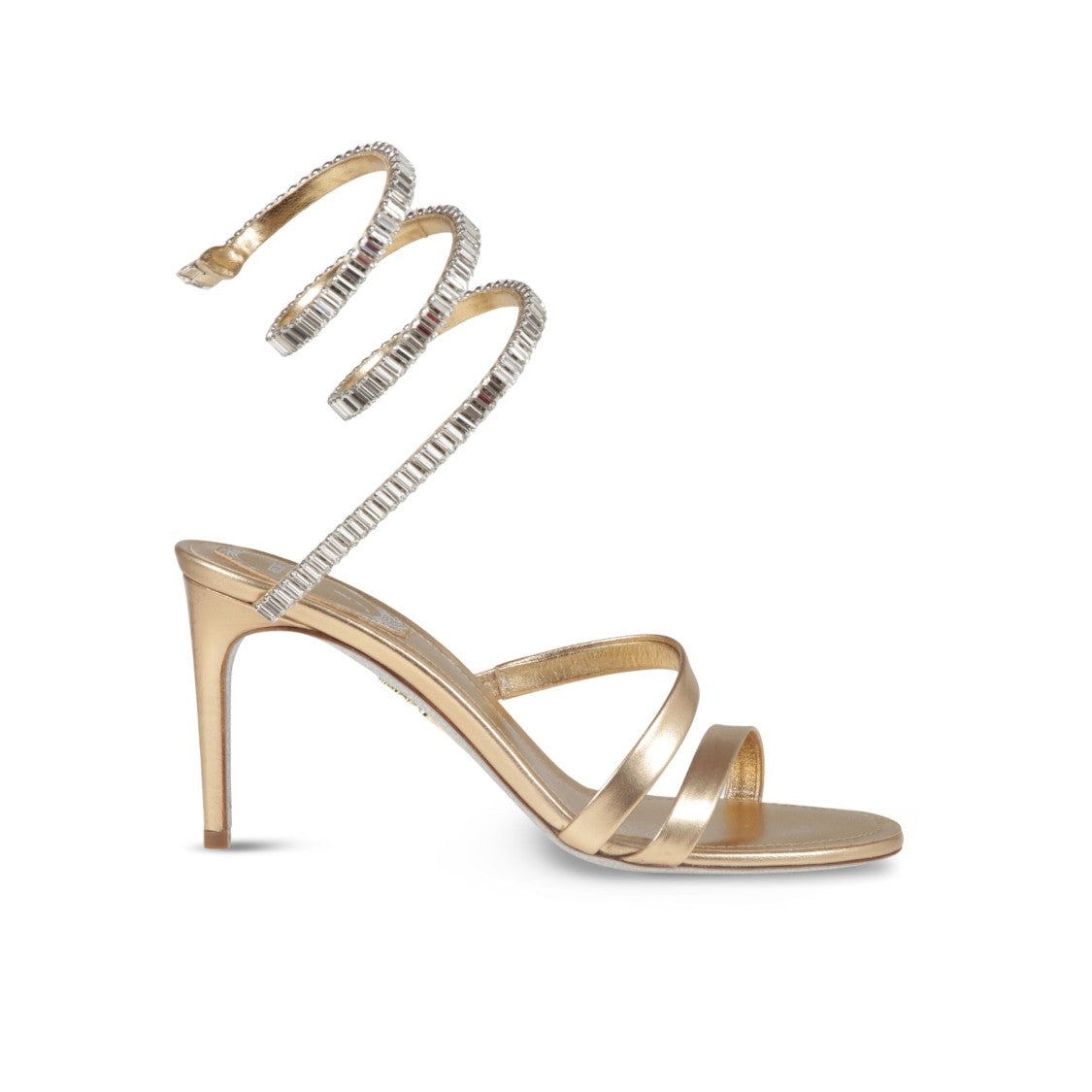 René Caovilla Delicate Strapped Sandals With Sophisticated Silhouette
