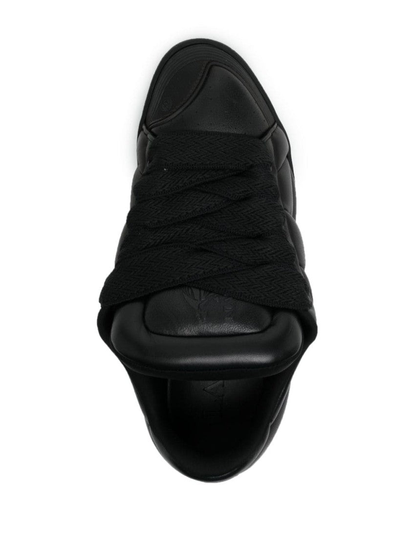Lanvin Curb Xl Leather Sneakers