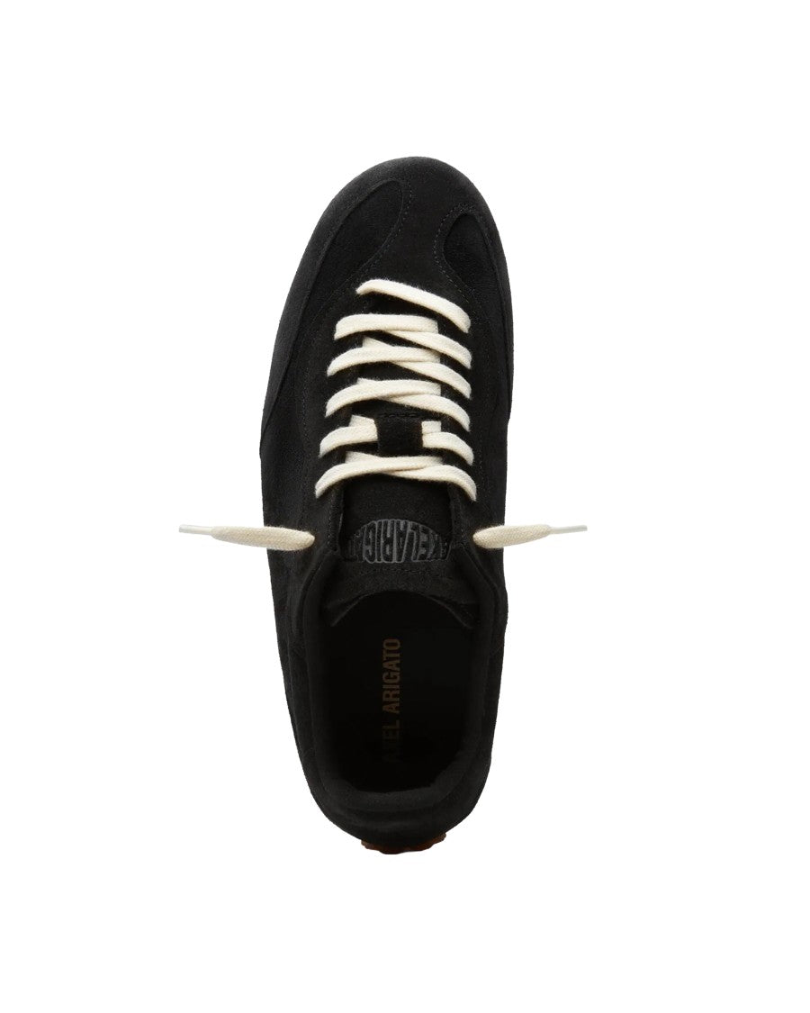 Axel Arigato Handcrafted Suede Daze Runner Sneakers With Gum Rubber Sole