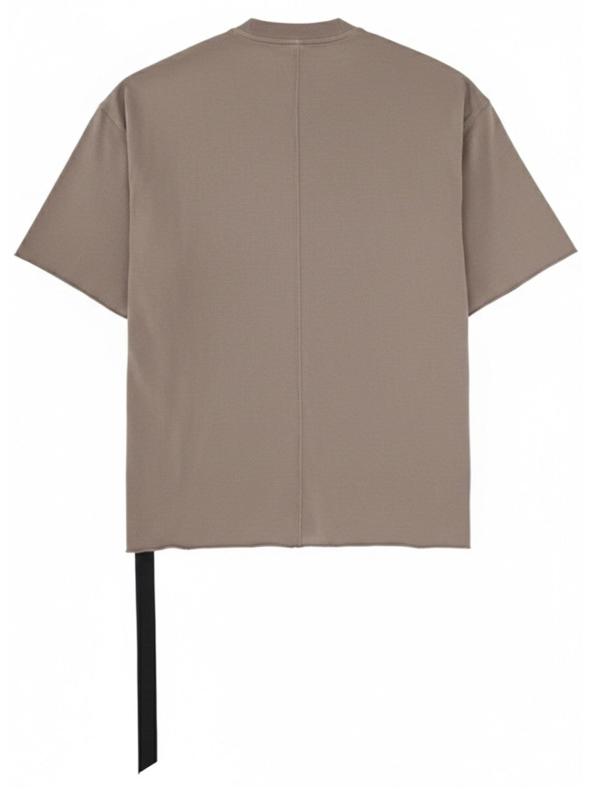 Drkshdw By Rick Owens Tommy T Muted Taupe Oversized T-Shirt