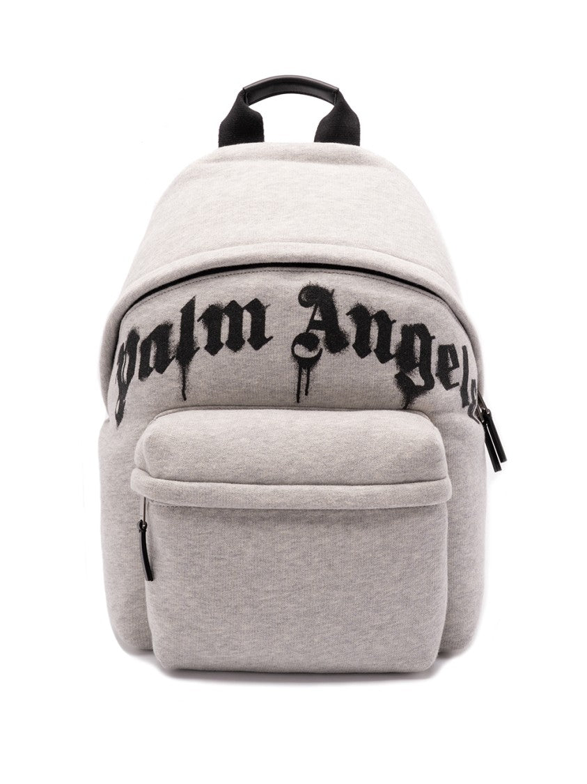 Palm Angels `Spray Curved Logo` Backpack